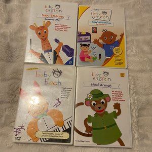 Lot 4 Kids Children DVD's: Baby Einstein